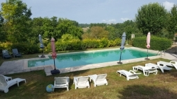 Swimming pool at Chez Sarrazin