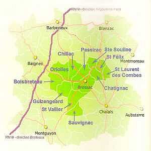 Brossac Charente France - Brossac Village